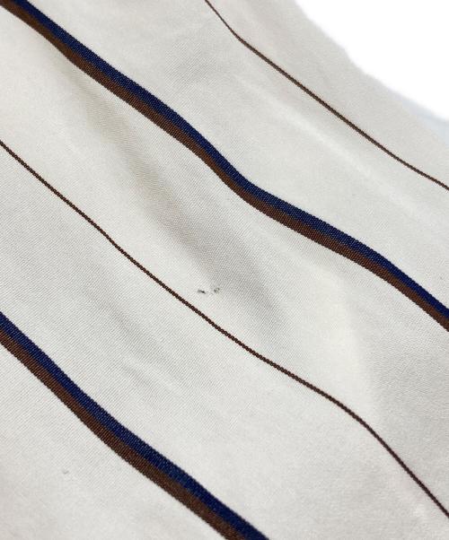 MARNI（マルニ）MARNI (マルニ) ストライプフードシャツ ホワイト サイズ:48の古着・服飾アイテム