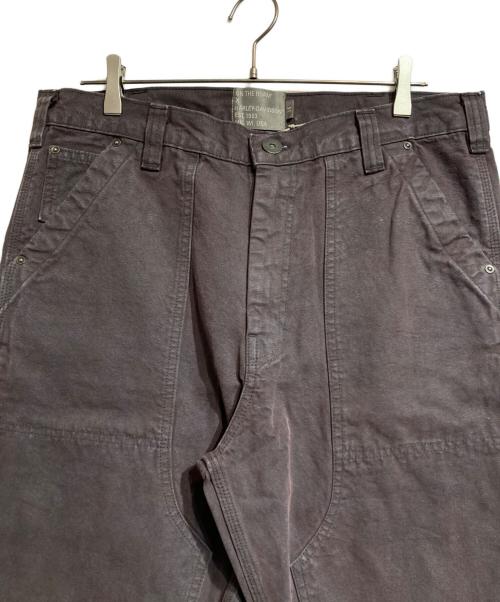ON THE ROAM（オンザローム）ON THE ROAM (オンザローム) HARLEY-DAVIDSON (ハーレーダビッドソン) Canvas Work Pant グレー サイズ:36の古着・服飾アイテム