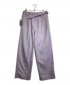 KIKO KOSTADINOVキコ・コスタディノフ）の古着「NAVIN WIDE TROUSER」｜パープル