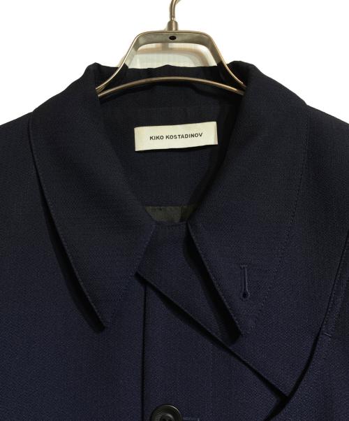 KIKO KOSTADINOV（キコ・コスタディノフ）Kiko Kostadinov (キコ・コスタディノフ) KASSEL BLOUSON ネイビー×ブルー サイズ:44の古着・服飾アイテム