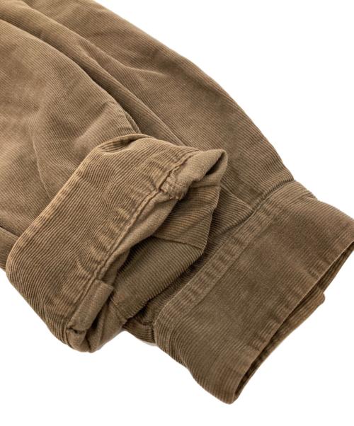 STONE ISLAND（ストーンアイランド）STONE ISLAND (ストーンアイランド) コーデュロイビッグシャツ ブラウン サイズ:XLの古着・服飾アイテム