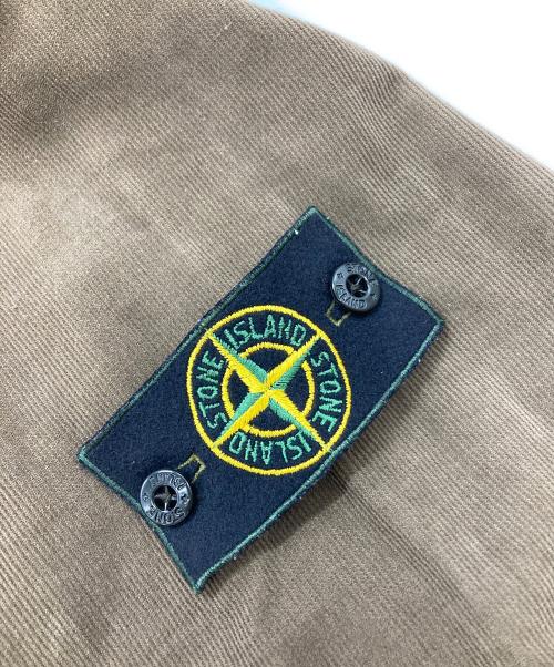 STONE ISLAND（ストーンアイランド）STONE ISLAND (ストーンアイランド) コーデュロイビッグシャツ ブラウン サイズ:XLの古着・服飾アイテム