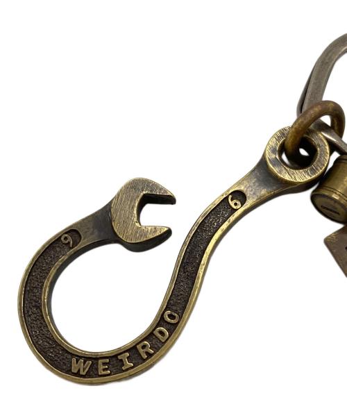 WEIRDO（ウィアード）WEIRDO (ウィアード) スパナキーホルダー ゴールドの古着・服飾アイテム