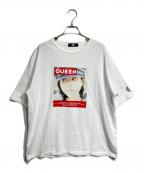 GB×JOURNAL STANDARDジービ×ジャーナルスタンダード）の古着「GB S/S Tee QUEEN」｜ホワイト