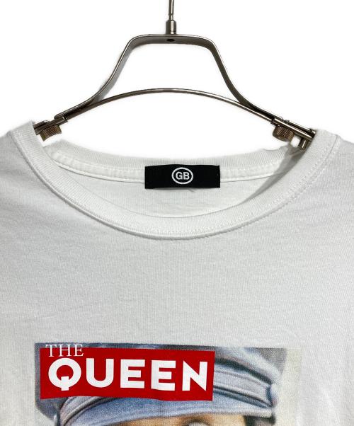 GB（ジービ）GB (ジービ) JOURNAL STANDARD (ジャーナルスタンダード) GB S/S Tee QUEEN ホワイト サイズ:Lの古着・服飾アイテム