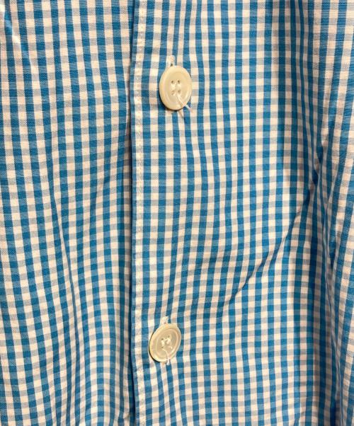 COMME des GARCONS HOMME（コムデギャルソン オム）COMME des GARCONS HOMME (コムデギャルソン オム) ギンガムチェックS/Sシャツ/Gingham Check Shirt ブルー サイズ:不明の古着・服飾アイテム
