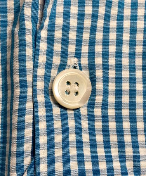 COMME des GARCONS HOMME（コムデギャルソン オム）COMME des GARCONS HOMME (コムデギャルソン オム) ギンガムチェックS/Sシャツ/Gingham Check Shirt ブルー サイズ:不明の古着・服飾アイテム