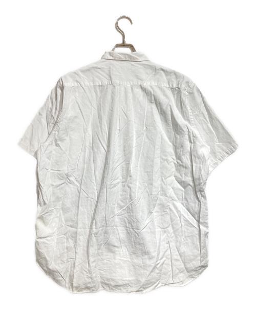 COMME des GARCONS HOMME（コムデギャルソン オム）COMME des GARCONS HOMME (コムデギャルソン オム) オープンカラーS/Sシャツ/open collar shirt ホワイト サイズ:不明の古着・服飾アイテム