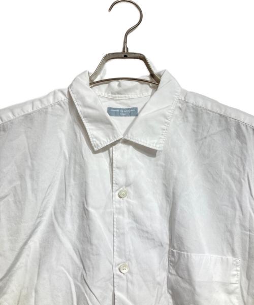 COMME des GARCONS HOMME（コムデギャルソン オム）COMME des GARCONS HOMME (コムデギャルソン オム) オープンカラーS/Sシャツ/open collar shirt ホワイト サイズ:不明の古着・服飾アイテム