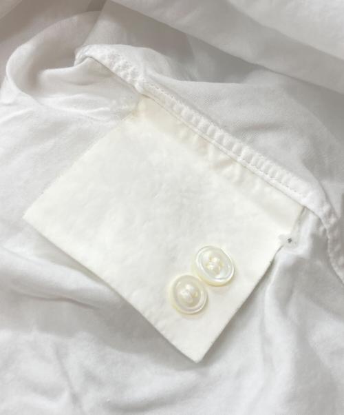 COMME des GARCONS HOMME（コムデギャルソン オム）COMME des GARCONS HOMME (コムデギャルソン オム) オープンカラーS/Sシャツ/open collar shirt ホワイト サイズ:不明の古着・服飾アイテム
