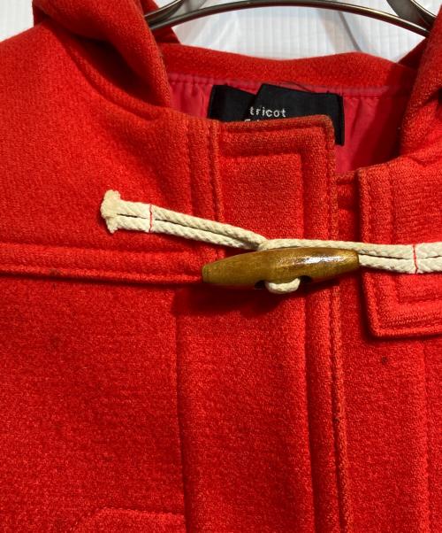 tricot COMME des GARCONS（トリココムデギャルソン）tricot COMME des GARCONS (トリココムデギャルソン) ダッフルコート レッド サイズ:Mの古着・服飾アイテム