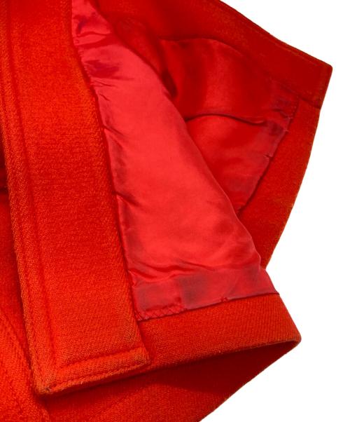 tricot COMME des GARCONS（トリココムデギャルソン）tricot COMME des GARCONS (トリココムデギャルソン) ダッフルコート レッド サイズ:Mの古着・服飾アイテム