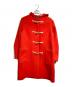 tricot COMME des GARCONS（トリココムデギャルソン）の古着「ダッフルコート」｜レッド
