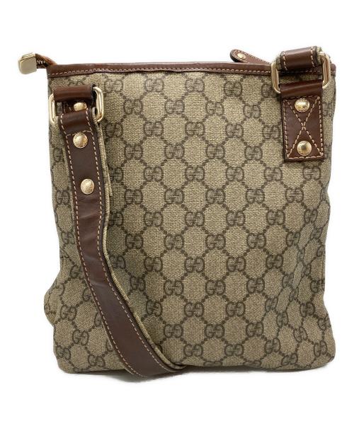 GUCCI（グッチ）GUCCI (グッチ) GGスプリームショルダーバッグ ベージュの古着・服飾アイテム