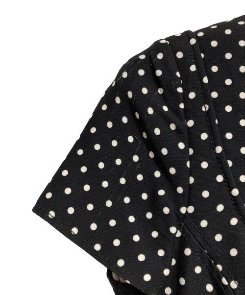 VALENTINO（ヴァレンティノ）VALENTINO (ヴァレンティノ) ドットワンピース/Dot one-piece ブラック サイズ:40の古着・服飾アイテム