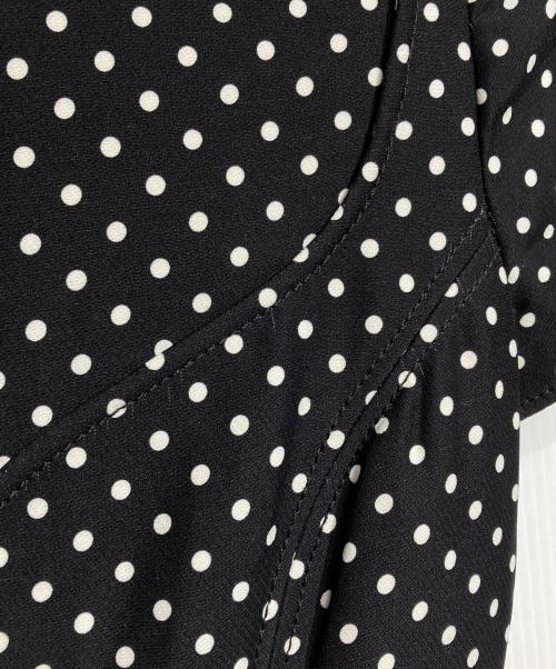 VALENTINO（ヴァレンティノ）VALENTINO (ヴァレンティノ) ドットワンピース/Dot one-piece ブラック サイズ:40の古着・服飾アイテム