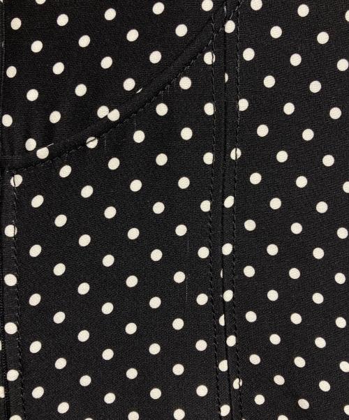 VALENTINO（ヴァレンティノ）VALENTINO (ヴァレンティノ) ドットワンピース/Dot one-piece ブラック サイズ:40の古着・服飾アイテム