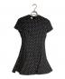 VALENTINO（ヴァレンティノ）の古着「ドットワンピース/Dot one-piece」｜ブラック