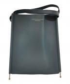 HARUNOBUMURATAハルノブ ムラタ）の古着「レザートートバッグ」｜ブルー