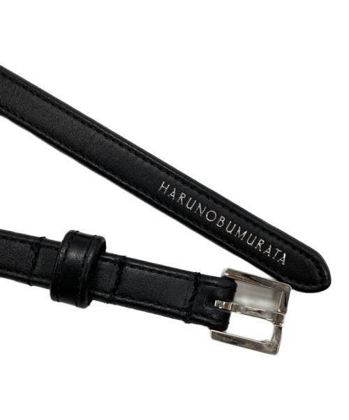 HARUNOBUMURATA（ハルノブ ムラタ）HARUNOBUMURATA (ハルノブ ムラタ) レザーベルトの古着・服飾アイテム