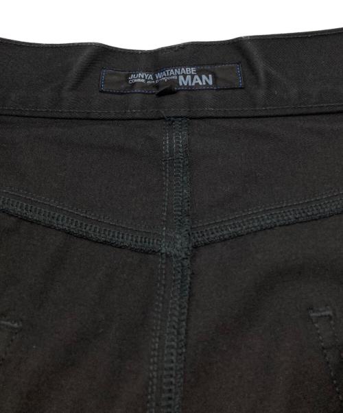 COMME des GARCONS JUNYA WATANABE MAN（コム デ ギャルソン ジュンヤ ワタナベ マン）COMME des GARCONS JUNYA WATANABE MAN (コム デ ギャルソン ジュンヤ ワタナベ マン) ガーメントダイワイドペインターパンツ ブラック サイズ:Mの古着・服飾アイテム