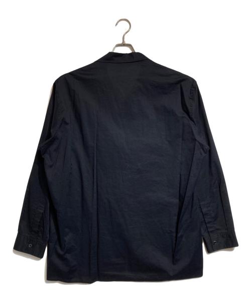 Yohji Yamamoto pour homme（ヨウジヤマモト プールオム）Yohji Yamamoto pour homme (ヨウジヤマモト プールオム) ローンリボンシャツ ブラック サイズ:3の古着・服飾アイテム