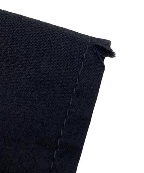 Yohji Yamamoto pour homme（ヨウジヤマモト プールオム）Yohji Yamamoto pour homme (ヨウジヤマモト プールオム) ローンリボンシャツ ブラック サイズ:3の古着・服飾アイテム