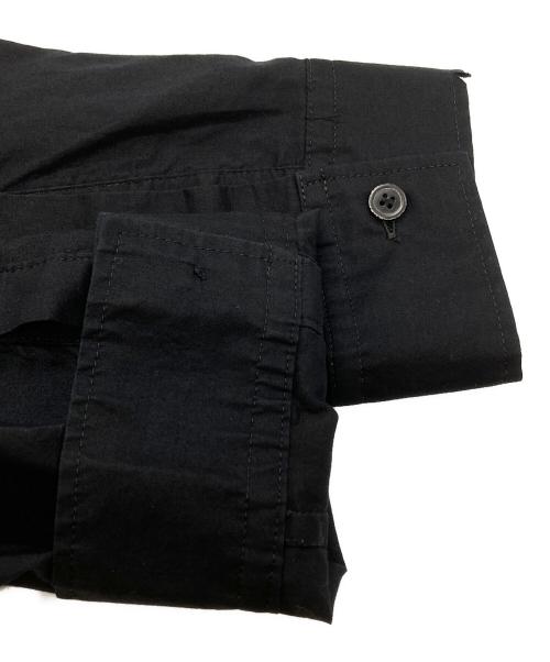 Yohji Yamamoto pour homme（ヨウジヤマモト プールオム）Yohji Yamamoto pour homme (ヨウジヤマモト プールオム) ローンリボンシャツ ブラック サイズ:3の古着・服飾アイテム