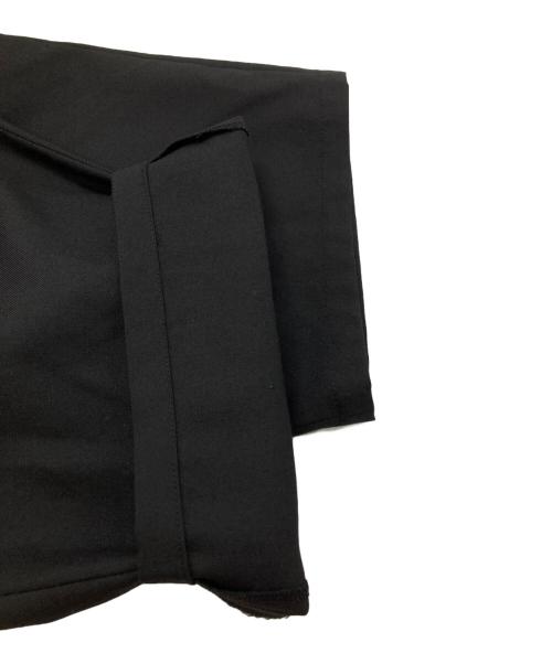 GROUND Y（グラウンドワイ）GROUND Y (グラウンドワイ) Gaberdine Sarouel Straight Pants ブラック サイズ:3の古着・服飾アイテム