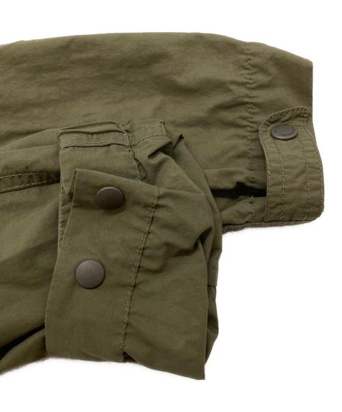 and wander（アンドワンダー）and wander (アンドワンダー) NYLON TAFFETA HOODED JACKET カーキ サイズ:3の古着・服飾アイテム