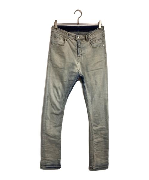 DRKSHDW（ダークシャドウ）DRKSHDW (ダークシャドウ) DETROIT CUT STRETCH DENIM MINERAL PEARL/デトロイトカットストレッチデニムミネラルパール グレー サイズ:30の古着・服飾アイテム