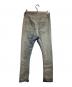 DRKSHDW (ダークシャドウ) DETROIT CUT STRETCH DENIM MINERAL PEARL/デトロイトカットストレッチデニムミネラルパール グレー サイズ:30：37000円