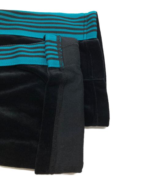 Needles（ニードルズ）Needles (ニードルズ) Narrow Track Pant - C/Pe Velour ブラック サイズ:XLの古着・服飾アイテム