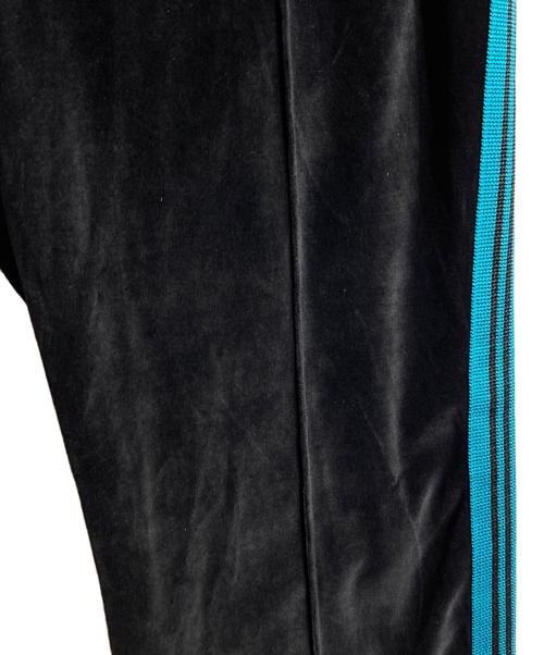 Needles（ニードルズ）Needles (ニードルズ) Narrow Track Pant - C/Pe Velour ブラック サイズ:XLの古着・服飾アイテム