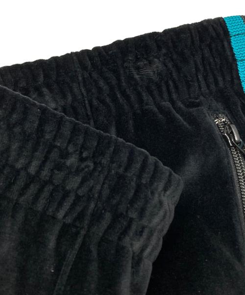 Needles（ニードルズ）Needles (ニードルズ) Narrow Track Pant - C/Pe Velour ブラック サイズ:XLの古着・服飾アイテム