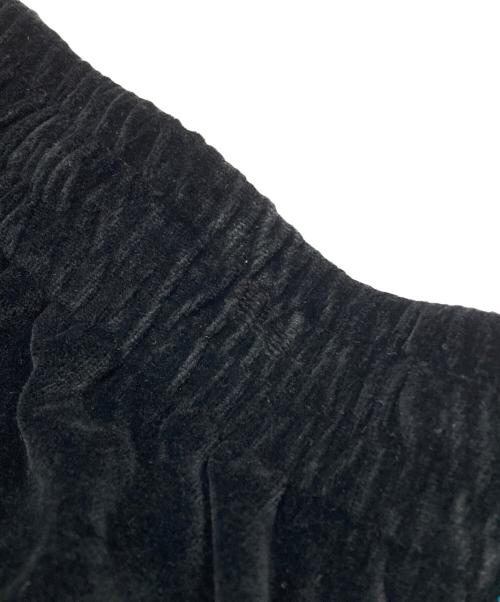 Needles（ニードルズ）Needles (ニードルズ) Narrow Track Pant - C/Pe Velour ブラック サイズ:XLの古着・服飾アイテム