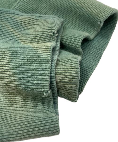 BOWWOW（バウワウ）BOWWOW (バウワウ) CHAIN GANG SWEATSHIRTS AGING グリーン サイズ:XLの古着・服飾アイテム