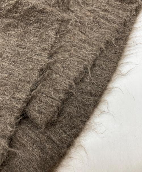 PERVERZE（パーバーズ）PERVERZE (パーバーズ) Double Stripe Knit Cardigan ブラウン サイズ:Fの古着・服飾アイテム