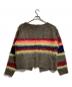 PERVERZE (パーバーズ) Double Stripe Knit Cardigan ブラウン サイズ:F：20000円