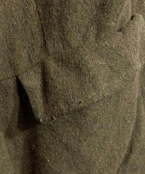 BLACK COMME des GARCONS（ブラックコムデギャルソン）BLACK COMME des GARCONS (ブラックコムデギャルソン) 縮絨ウールドッキングジャケット グリーン サイズ:XSの古着・服飾アイテム