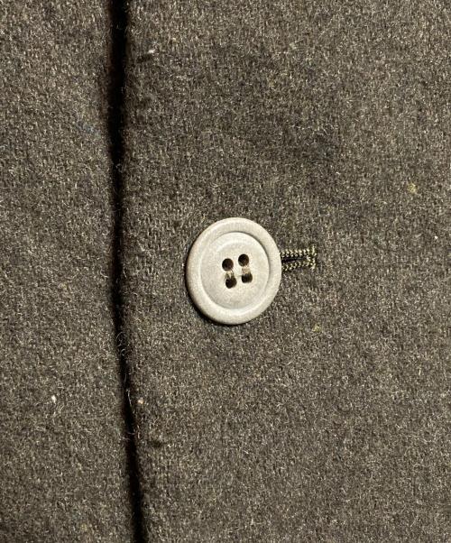 BLACK COMME des GARCONS（ブラックコムデギャルソン）BLACK COMME des GARCONS (ブラックコムデギャルソン) 縮絨ウールドッキングジャケット グリーン サイズ:XSの古着・服飾アイテム