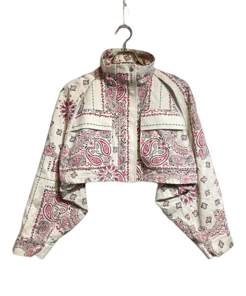 sacai（サカイ）sacai (サカイ) Bandana Print Blouson ホワイト サイズ:1の古着・服飾アイテム