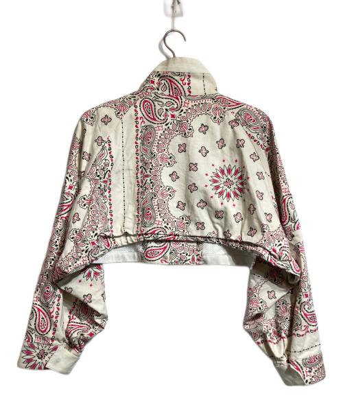 sacai（サカイ）sacai (サカイ) Bandana Print Blouson ホワイト サイズ:1の古着・服飾アイテム