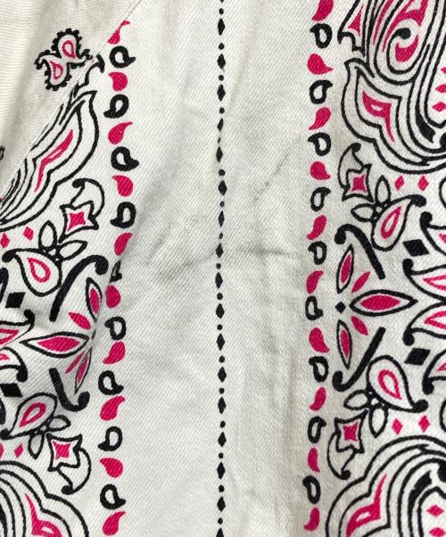 sacai（サカイ）sacai (サカイ) Bandana Print Blouson ホワイト サイズ:1の古着・服飾アイテム