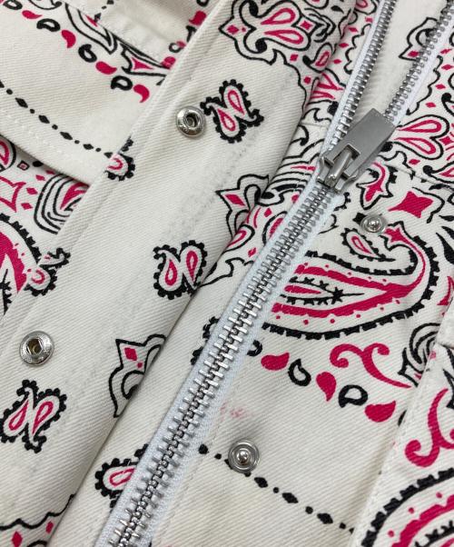 sacai（サカイ）sacai (サカイ) Bandana Print Blouson ホワイト サイズ:1の古着・服飾アイテム