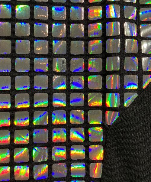 FOTUS（フェトウス）FOTUS (フェトウス) ホログラムジップワンピース ブラック サイズ:Sの古着・服飾アイテム