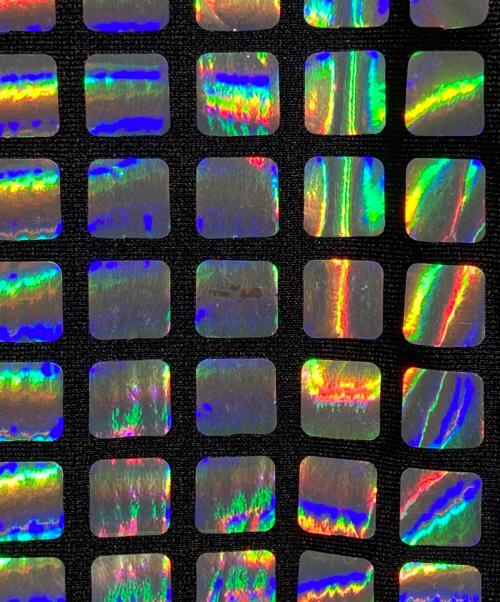 FOTUS（フェトウス）FOTUS (フェトウス) ホログラムジップワンピース ブラック サイズ:Sの古着・服飾アイテム
