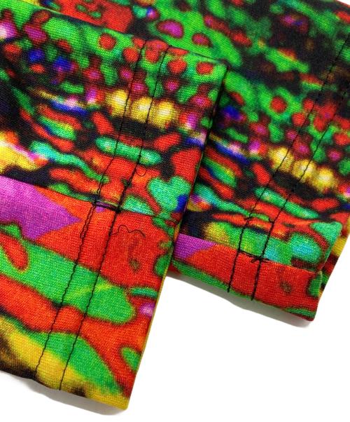 Jean Paul Gaultier FEMME（ジャンポールゴルチエ フェム）Jean Paul Gaultier FEMME (ジャンポールゴルチェフェム) 総柄ハイネックカットソー グリーン サイズ:40の古着・服飾アイテム