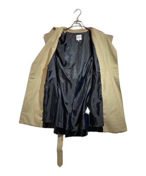 Jean Paul GAULTIER（ジャンポールゴルチェ）Jean Paul GAULTIER (ジャンポールゴルチェ) PVC切替トレンチコート ベージュ サイズ:38の古着・服飾アイテム
