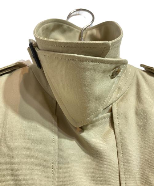 Jean Paul GAULTIER（ジャンポールゴルチェ）Jean Paul GAULTIER (ジャンポールゴルチェ) PVC切替トレンチコート ベージュ サイズ:38の古着・服飾アイテム